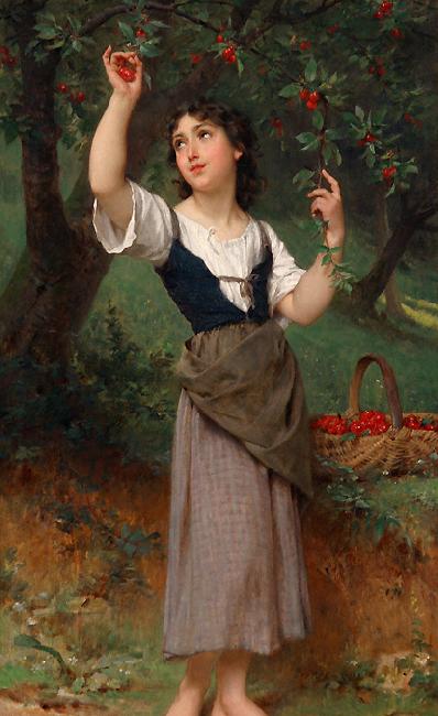 Emile Munier The Cherry Tree